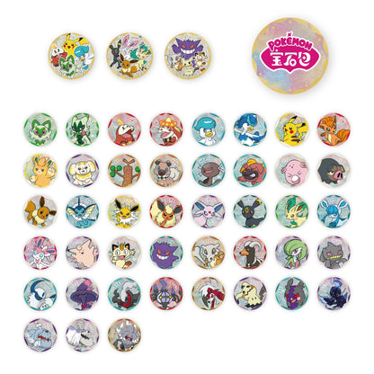 Pokémon TCG: Gem Pack Badge Set Blind Bag Display (Simplified Chinese)