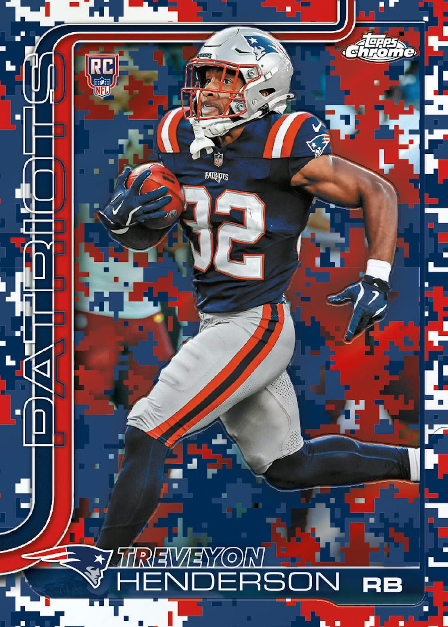 Topps 2025 NFL Chrome Football Value Box