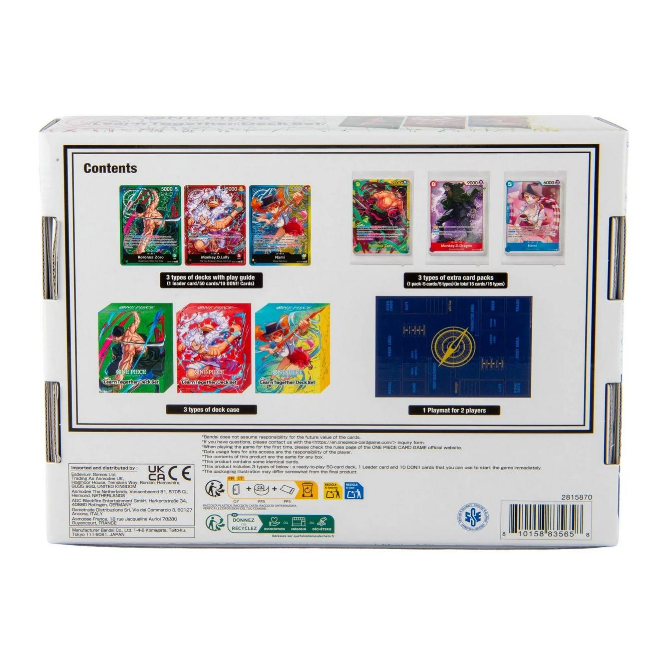 One Piece Card Game: Learn Together Deck Set – X-Playground