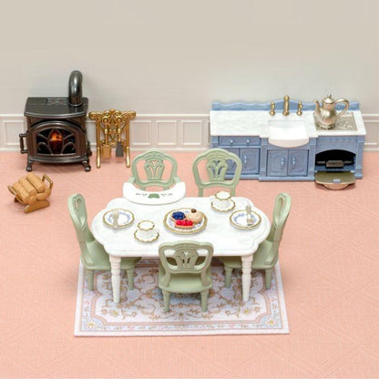 Sylvanian Families - Red Roof Riverside Manor Elegant Dining Room