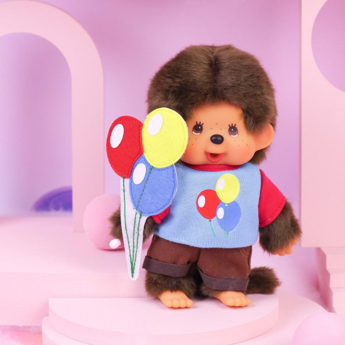 Monchhichi - Balloon Boy Plush Toy