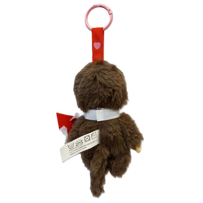 Monchhichi - Heart & Kiss XOXO Boy Keychain