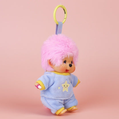 Monchhichi - Candy Pink Sitting Boy SS Keychain