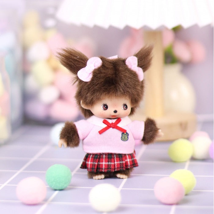 Monchhichi - Bebichhichi Uniform Casual Girl SS Keychain