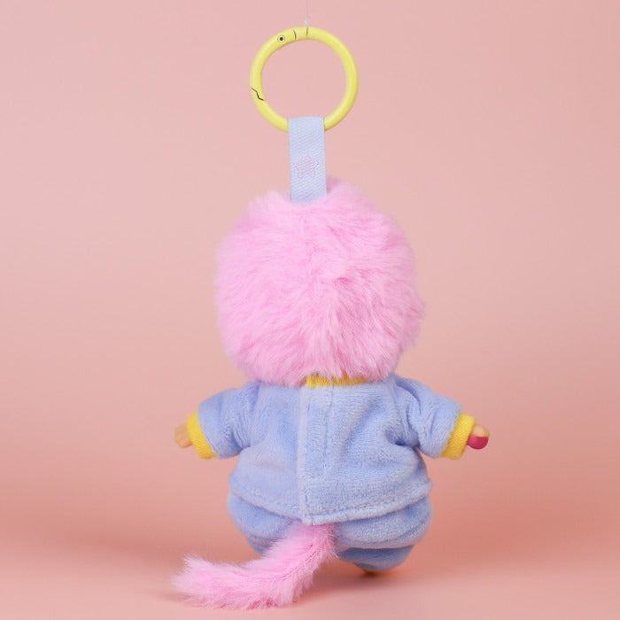 Monchhichi - Candy Pink Sitting Boy SS Keychain