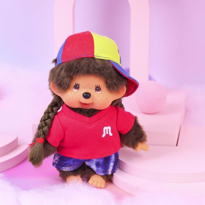 Monchhichi - City Girl Plush Toy