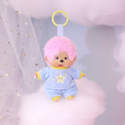 Monchhichi - Candy Pink Sitting Boy SS Keychain