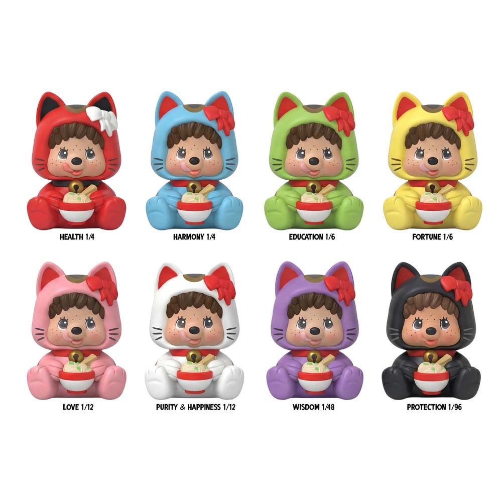 Rokimoto x Monchhichi - Lucky Cat Series Blind Cup