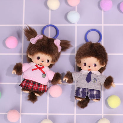 Monchhichi - Bebichhichi Uniform Casual Girl SS Keychain