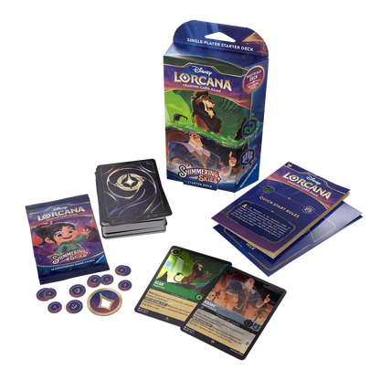 Disney Lorcana TCG: S5 Shimmering Skies Starter Deck - Emerald/steel
