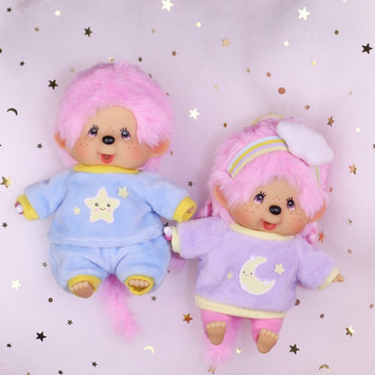 Monchhichi - Candy Pink Sitting Boy SS Keychain