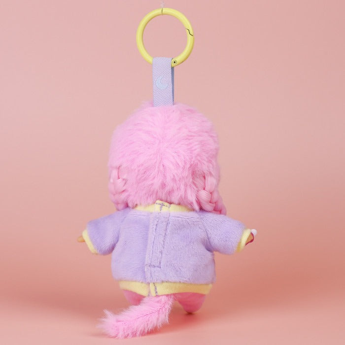 Monchhichi - Candy Pink Sitting Girl SS Keychain