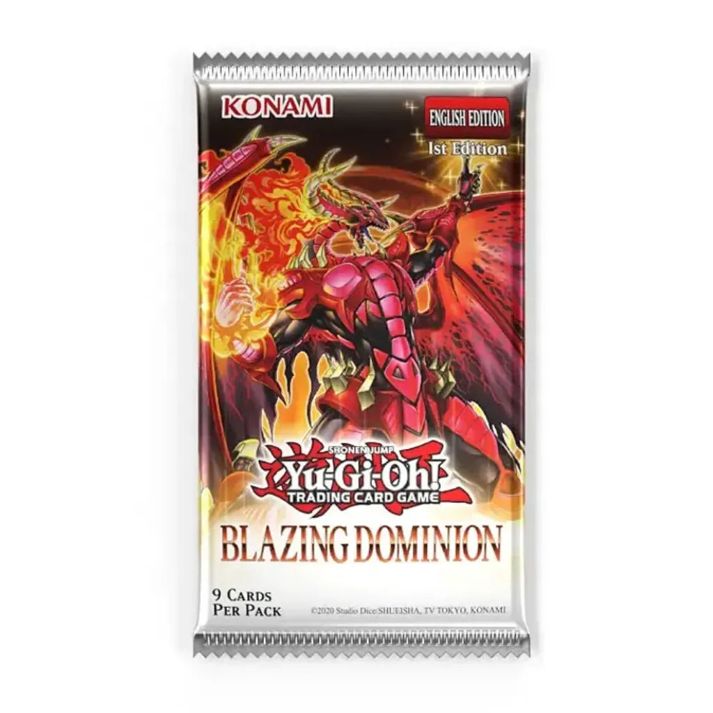 YuGiOh! Blazing Dominion Booster Pack
