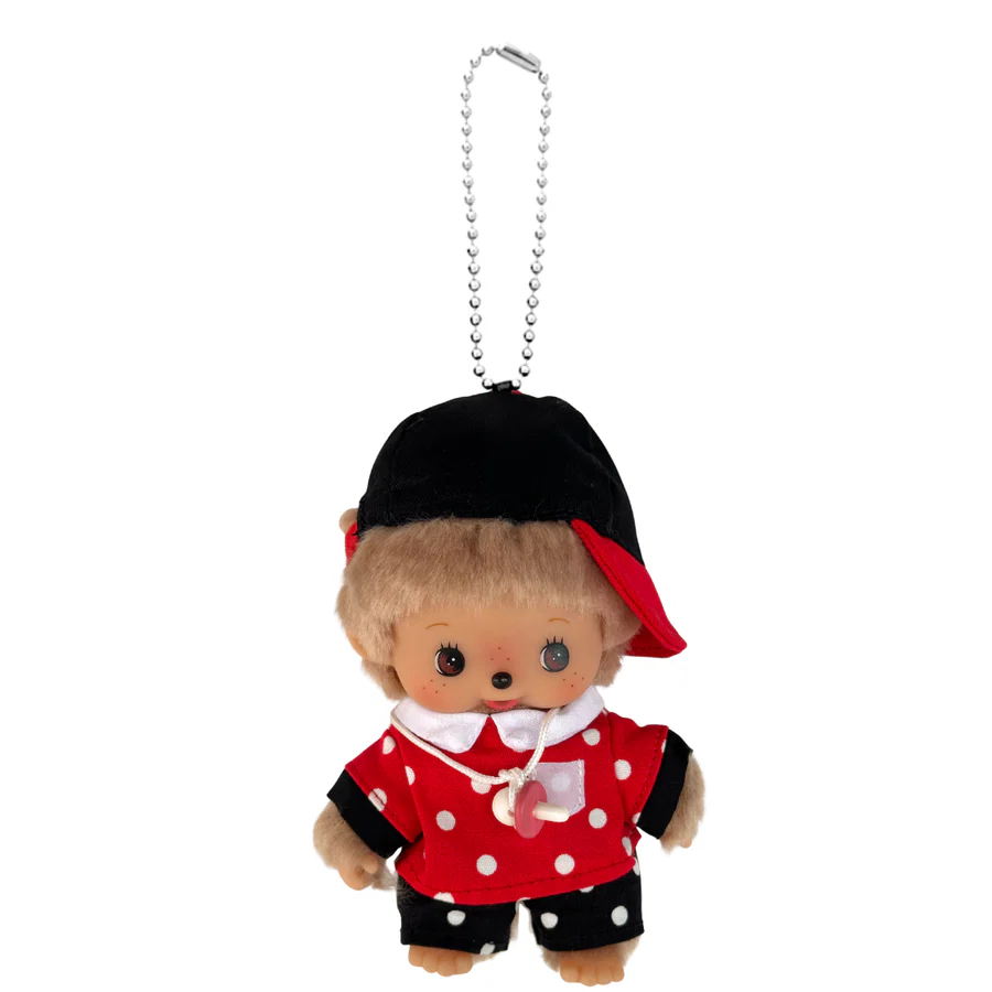Monchhichi - Bebichhichi Dress DOT BOY S Keychain
