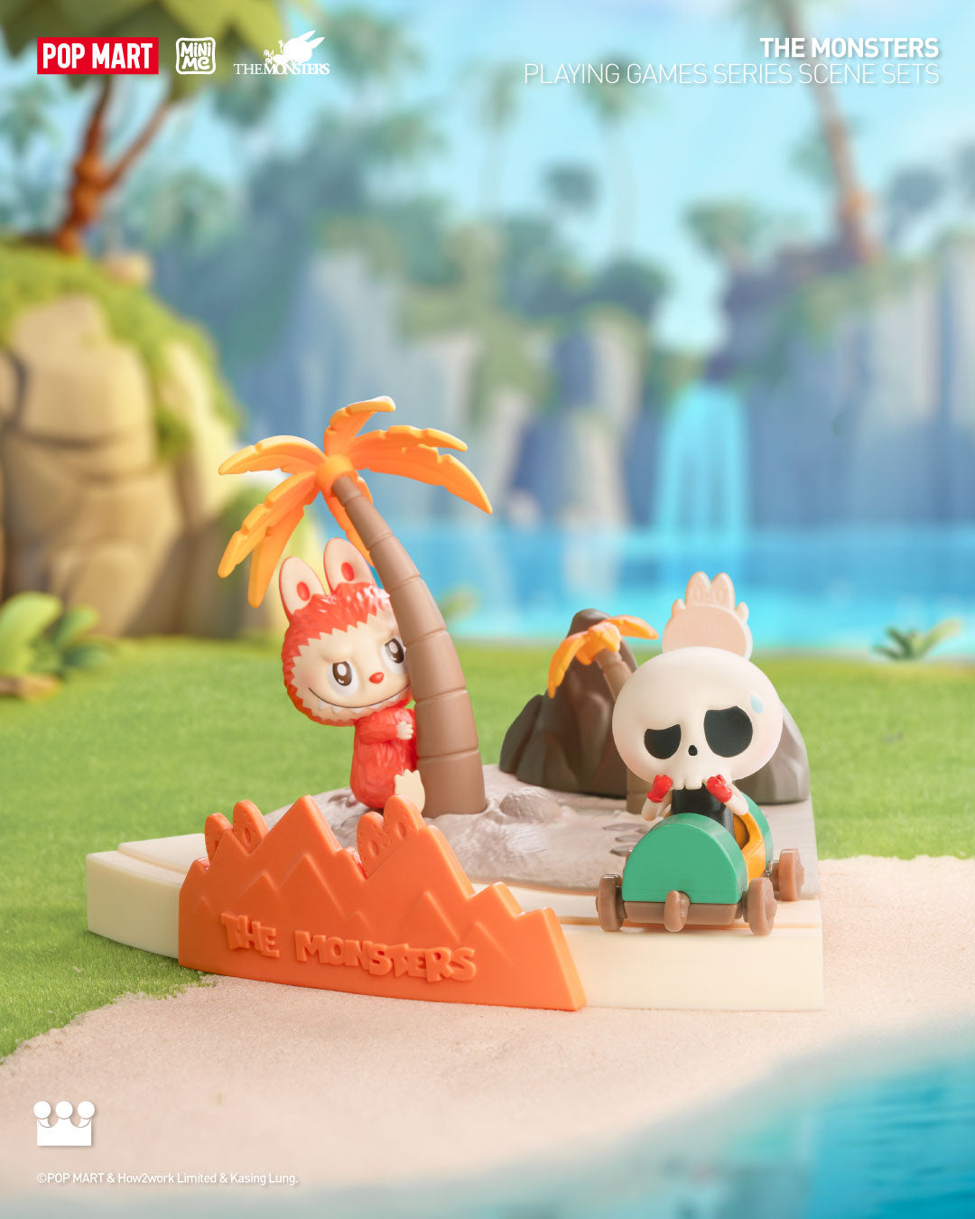 POP MART THE MONSTERS Playing Games Series Scene Sets Blind Box