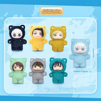 TOP TOY - Jujutsu Kaisen Cat Ear Plush Keychains Blind Box