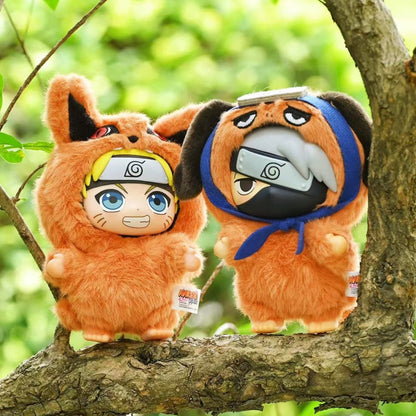 TOP TOY - Naruto Beast Party Plush Keychains Blind Box