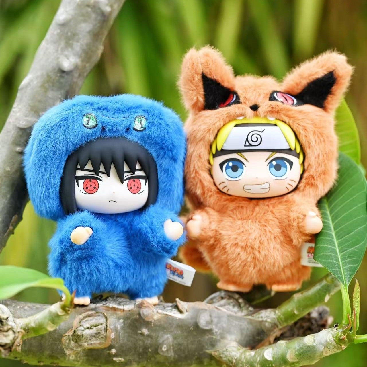 TOP TOY - Naruto Beast Party Plush Keychains Blind Box