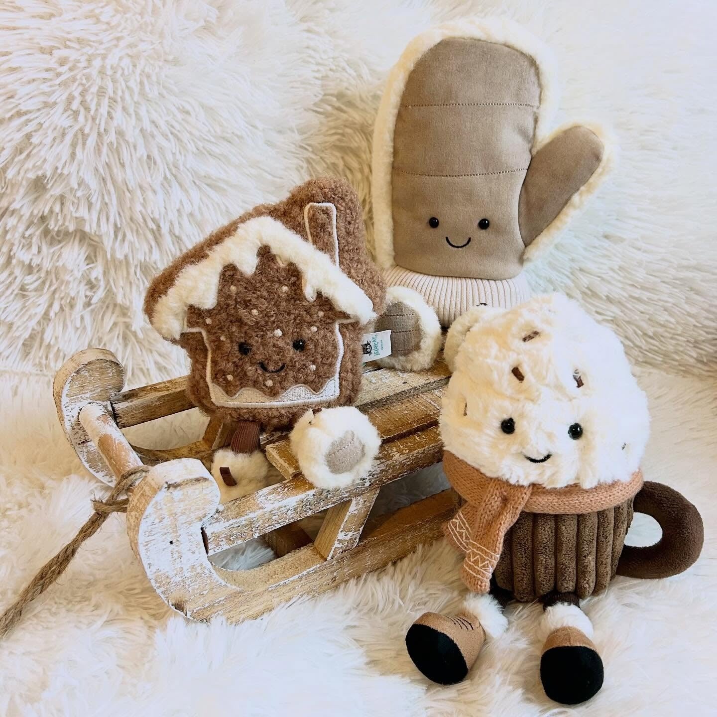 Jellycat - Amuseables Scarffles Hot Chocolate