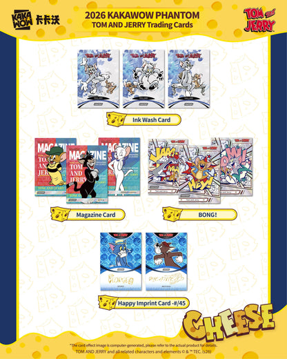 KAKAWOW PHANTOM Tom & Jerry Trading Cards
