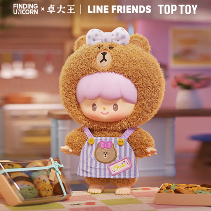 FINDING UNICORN - zZoton x Line Friends  My Best Friends Series Plush Blind Box