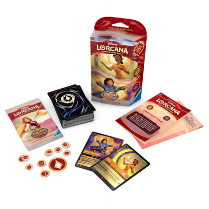 Disney Lorcana TCG: S8 Reign of Jafar Single-Player Deck - Amber & Amethyst