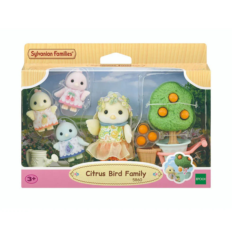 Sylvanian Families - Citrus Bird Family