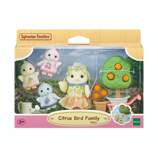 Sylvanian Families - Citrus Bird Family