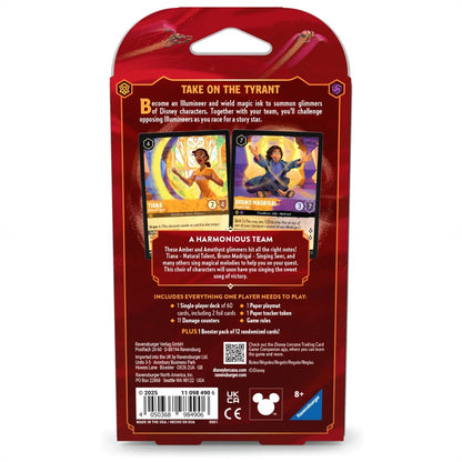Disney Lorcana TCG: S8 Reign of Jafar Single-Player Deck - Amber & Amethyst