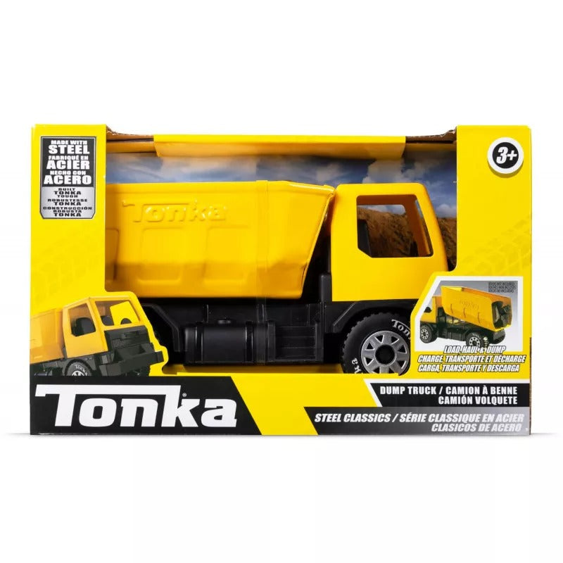 Tonka - Steel Classics Assortment 1:32 (Dump Truck, Bulldozer, Excavator)