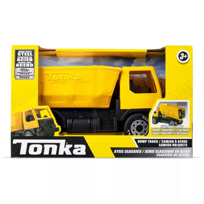 Tonka - Steel Classics Assortment 1:32 (Dump Truck, Bulldozer, Excavator)