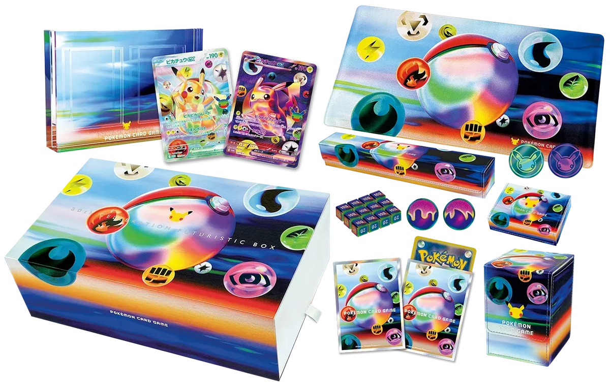Pokémon TCG: MEGA 30th Celebration Futuristic Box (Japanese)