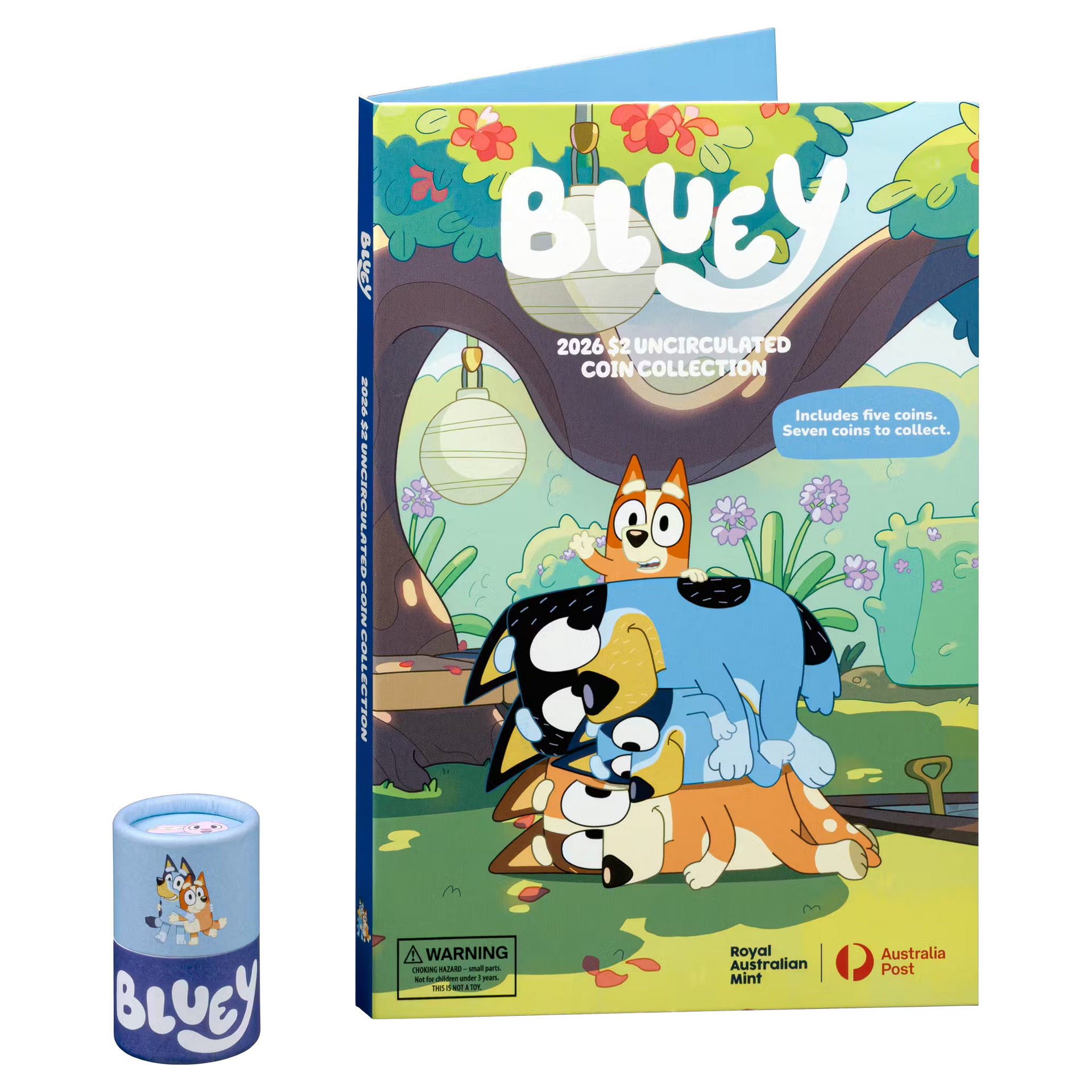 RAM x Australia Post - 2026 Bluey $2 Coin Collection Folder and