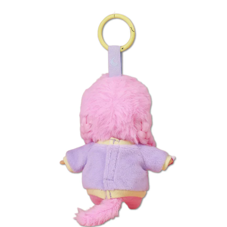 Monchhichi - Candy Pink Sitting Girl SS Keychain