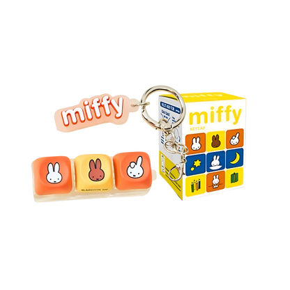 Miffy Keycap Series Keychains Blind Box