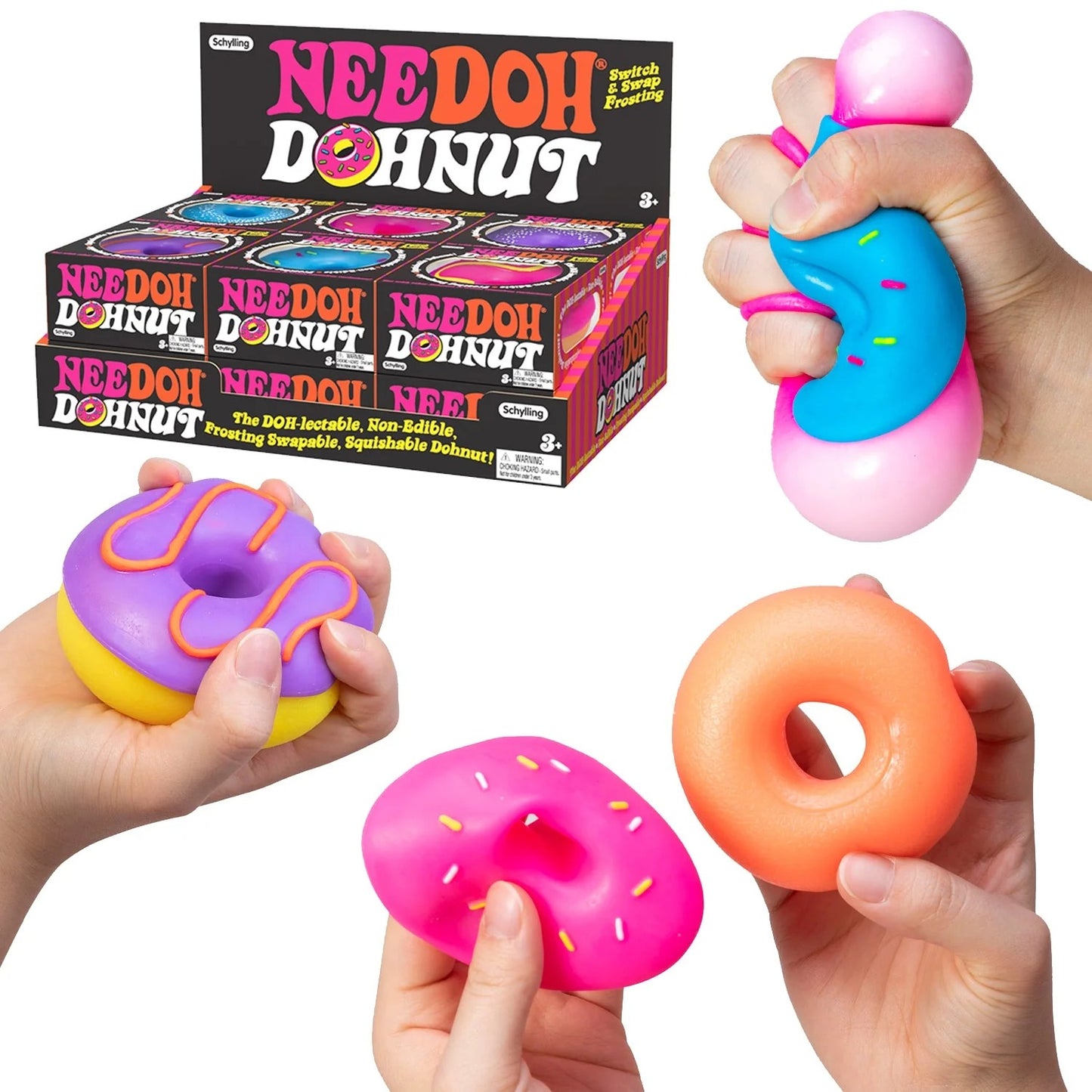 NeeDoh Schylling - Donut