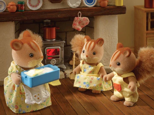 Sylvanian Families - Walnut Squirrel Family