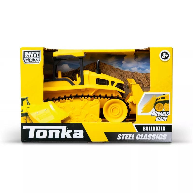 Tonka - Steel Classics Assortment 1:32 (Dump Truck, Bulldozer, Excavator)