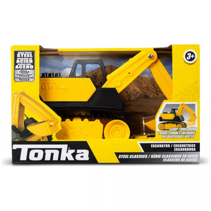Tonka - Steel Classics Assortment 1:32 (Dump Truck, Bulldozer, Excavator)
