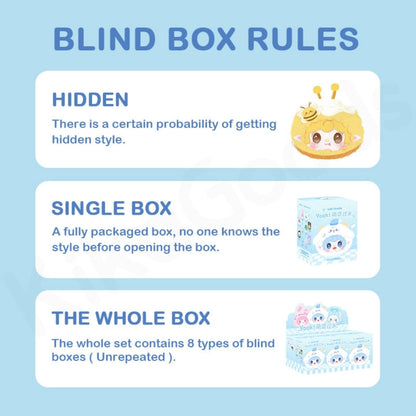 Yalli Studio - YOOKI First Generation Cute Mix Pass Series Plush Blind Box