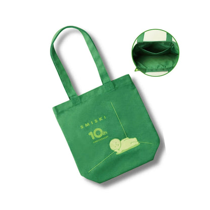 Smiski - 10th Anniversary Tote Bag Dark Green