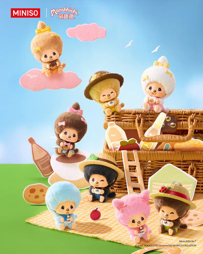 Monchhichi - Mon Mon Farm Series Face-Changing Flocked Pendant Blind Box