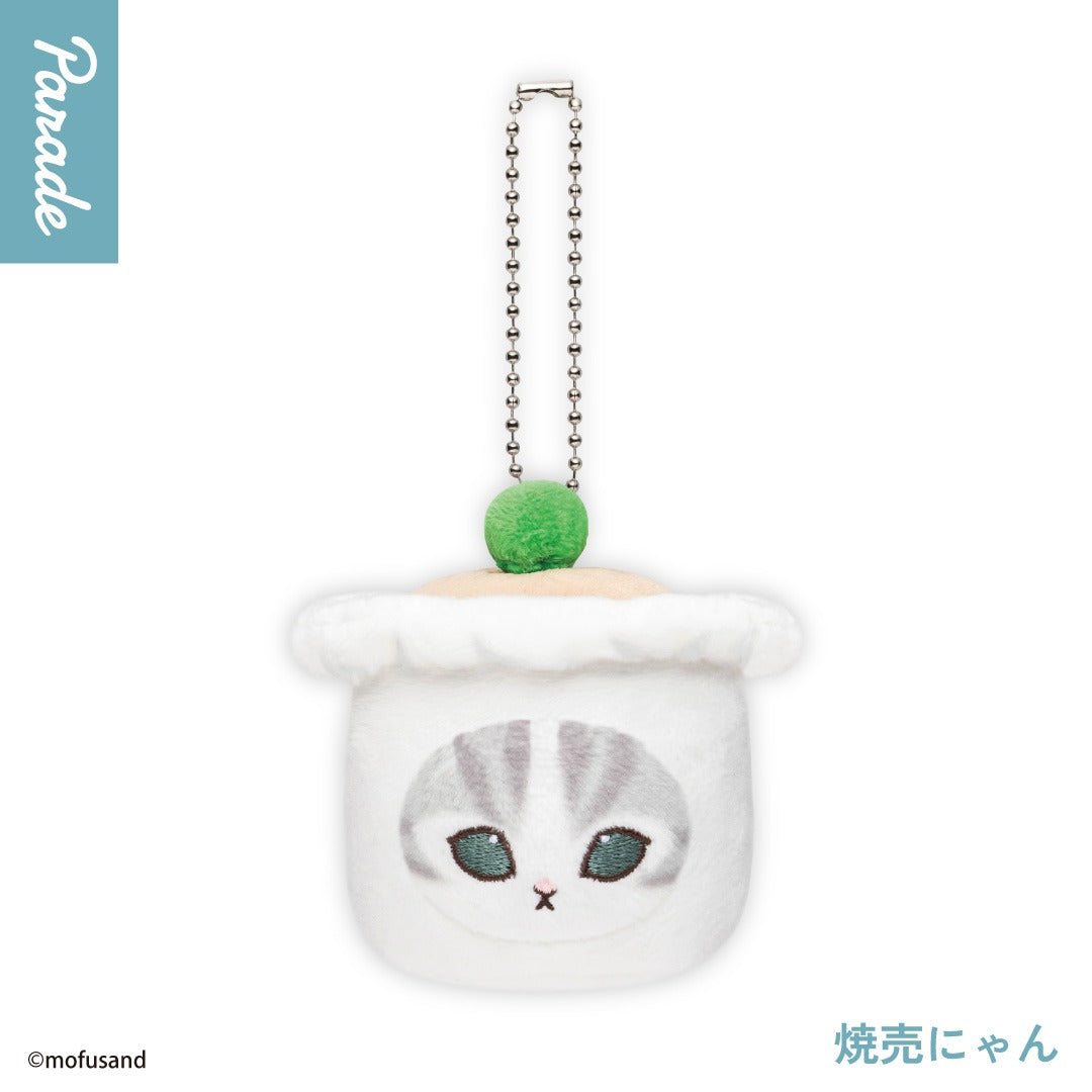MOFUSAND - Dim Sum Cat Face Plush Toy Keychain Blind Box