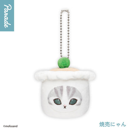 MOFUSAND - Dim Sum Cat Face Plush Toy Keychain Blind Box