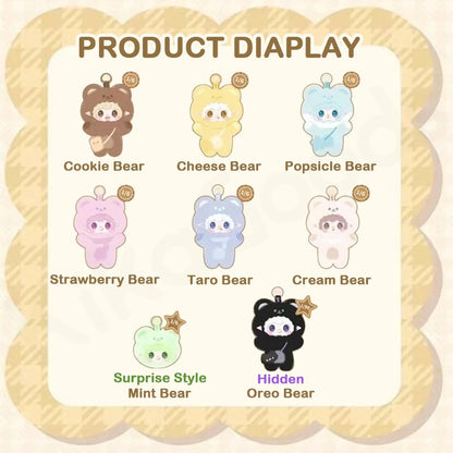 Yalli Studio - YOOKI Take A Bite Of Bear Series Plush Blind Box