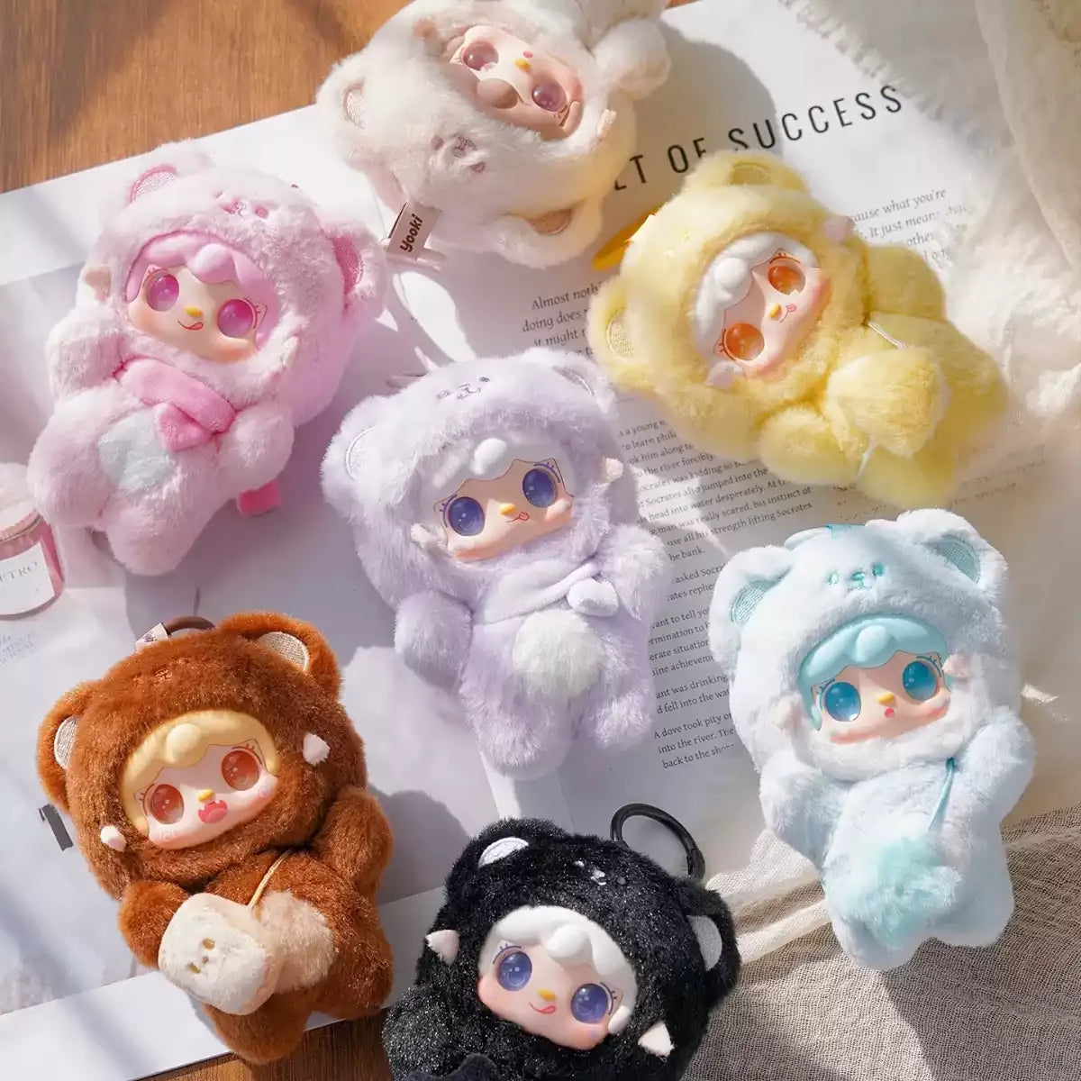 Yalli Studio - YOOKI Take A Bite Of Bear Series Plush Blind Box