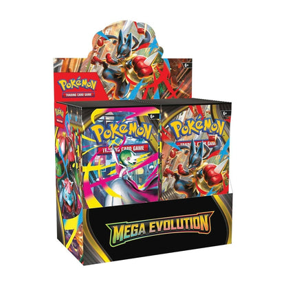 POKEMON TCG - Mega Evolution Enhanced Booster Case | 6 Display Booster Boxes