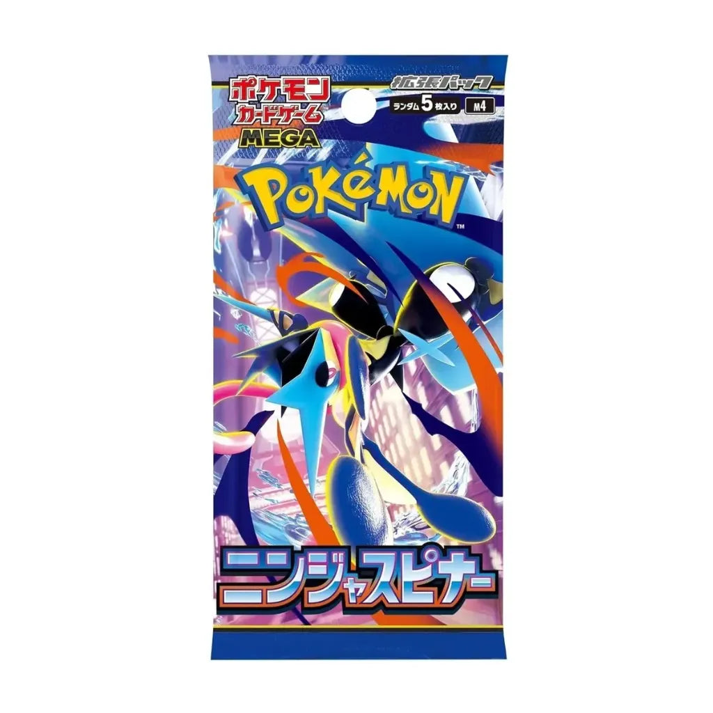 POKEMON Japanese TCG - MEGA Ninja Spinner M4 Booster Pack