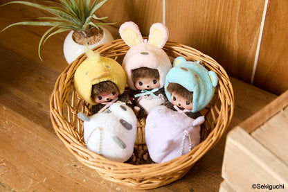 Monchhichi - Animal Babychichi SS Big Face Keychain(Rabbit)