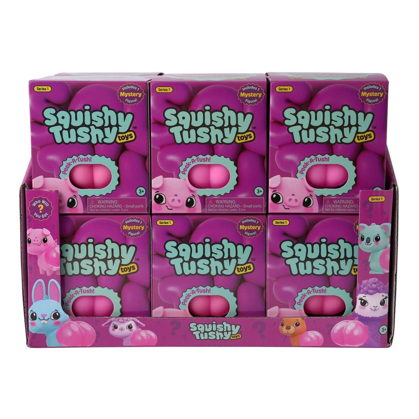 Squishy Tushy Toys Series 1 Single Bubble Butt Squishy Figure Blind Box
